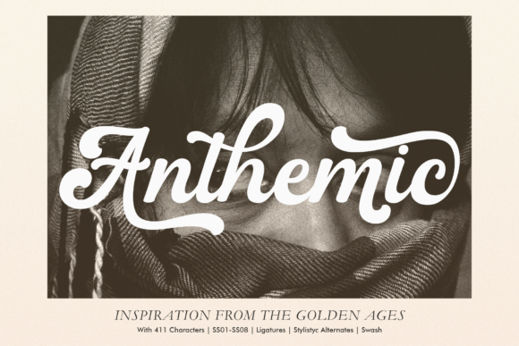 Anthemic: A Vintage Typeface with Timeless Appeal