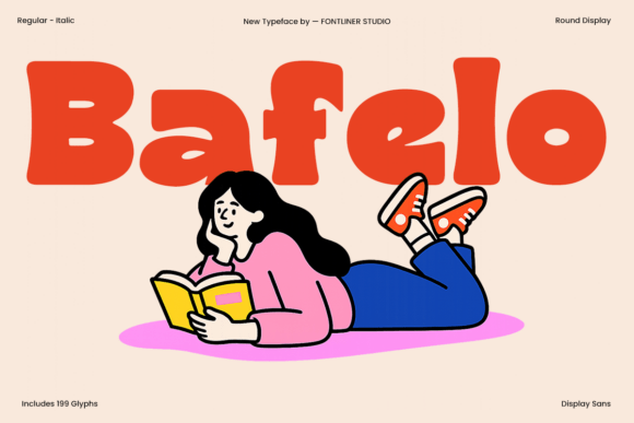 Bafelo: A Bold, Playful Font for Creative Projects
