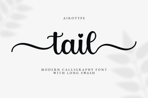 Discover the Elegance of Tail Script Calligraphy