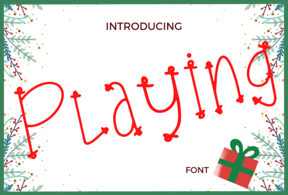 Playing: A Charming Handwritten Font for Joyful Designs
