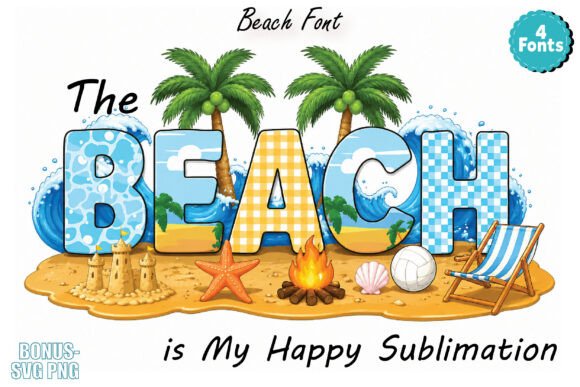 The Beach Font: Bring Summer Vibes to Your Designs